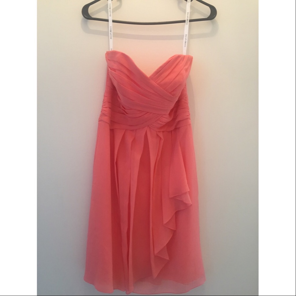 David's Bridal bridesmaid dress