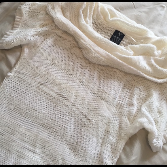 🎁 Guess loose knit cowl neck sweater - Picture 2 of 4