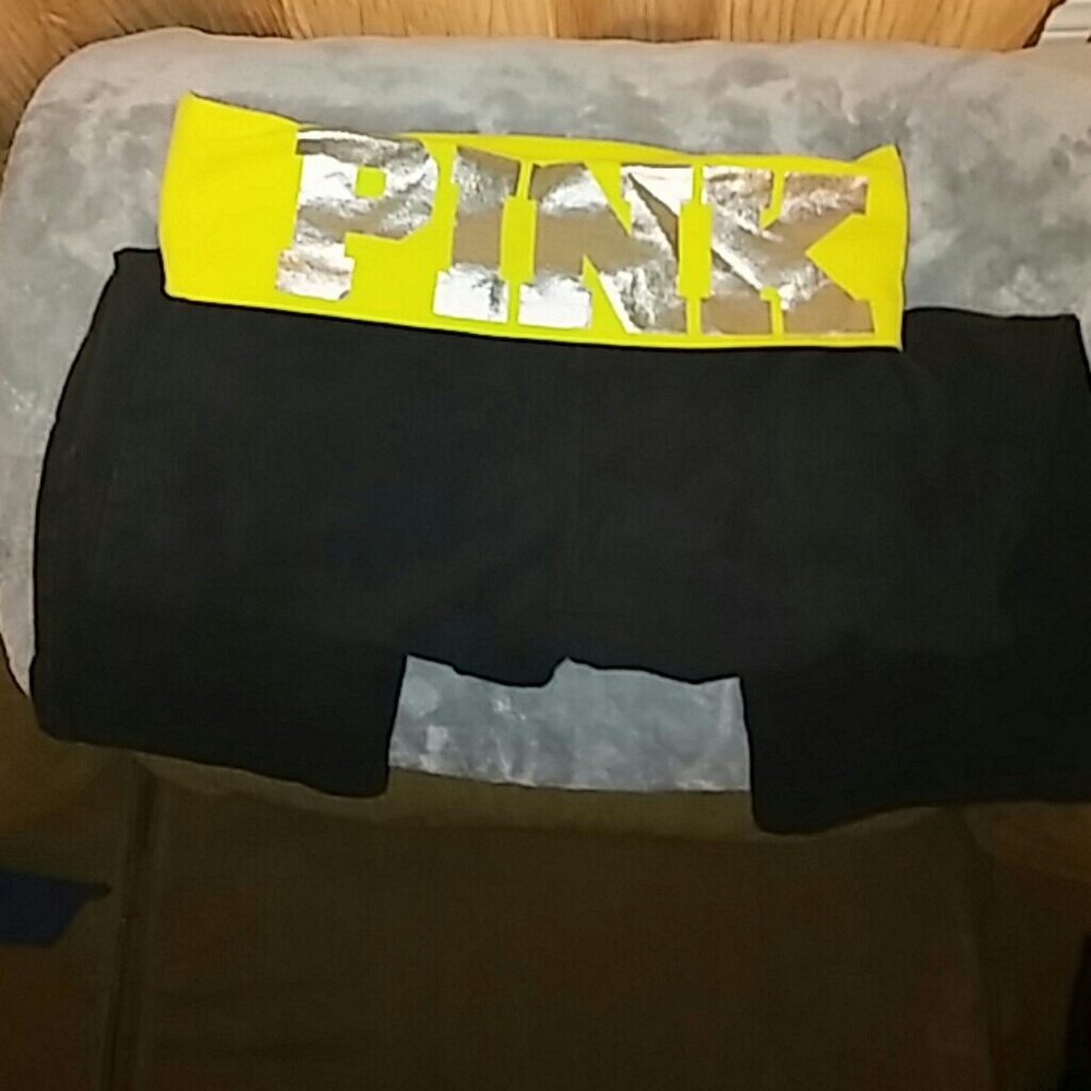 Womens VS Pink yoga pants