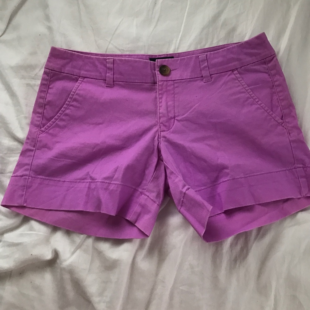Bright purple American eagle shorts