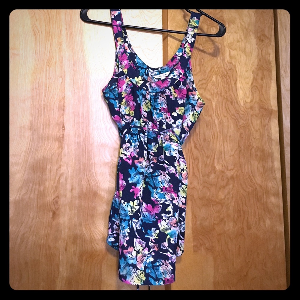 Colorful floral tank