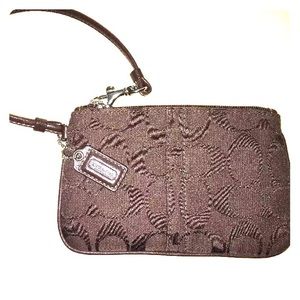 Authentic COACH Wristlet Coin Purse