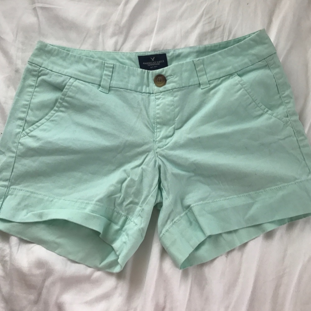 Mint American eagle shorts