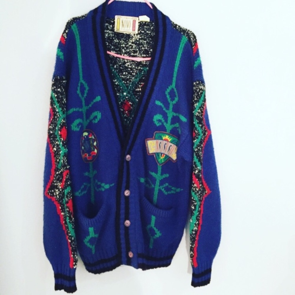 Vintage Oversized Cardigan