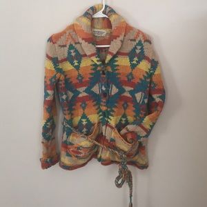 Navajo Denim and Supply sweater size small