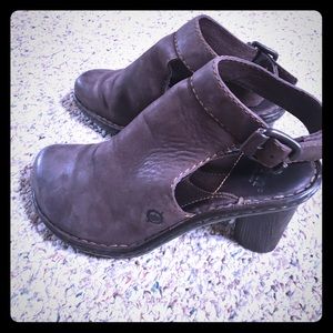 Born Handcrafted Strappy Ankle Mule