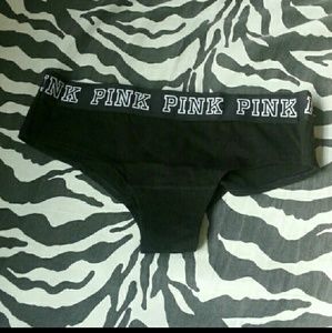 Black pink Victoria's secret underwear
