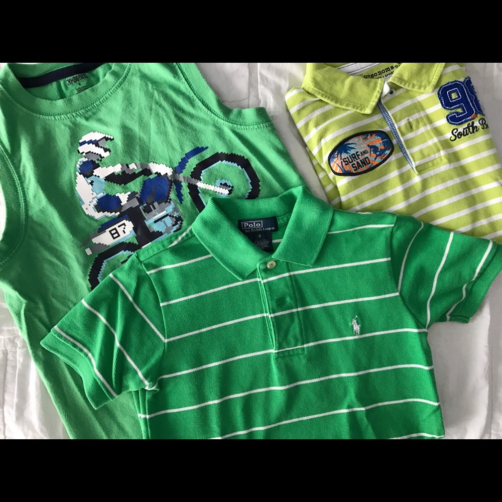 Polo Ralph Lauren boys 6 Gymboree shirt Sonoma 6