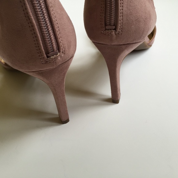 Sam & Libby Omni Ghillie pink mid heel pumps - Picture 5 of 7