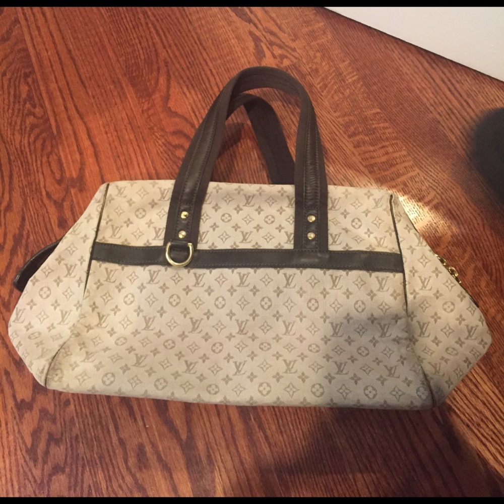 Louis Vuitton canvas speedy bag