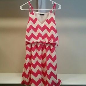 Chevron minidress