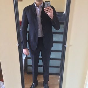 ⭐️HP⭐️ Polo Ralph Lauren 3 Button Navy Blue Suit