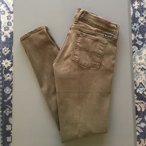 Lucky Brand Charlie Skinny jeans in Olive