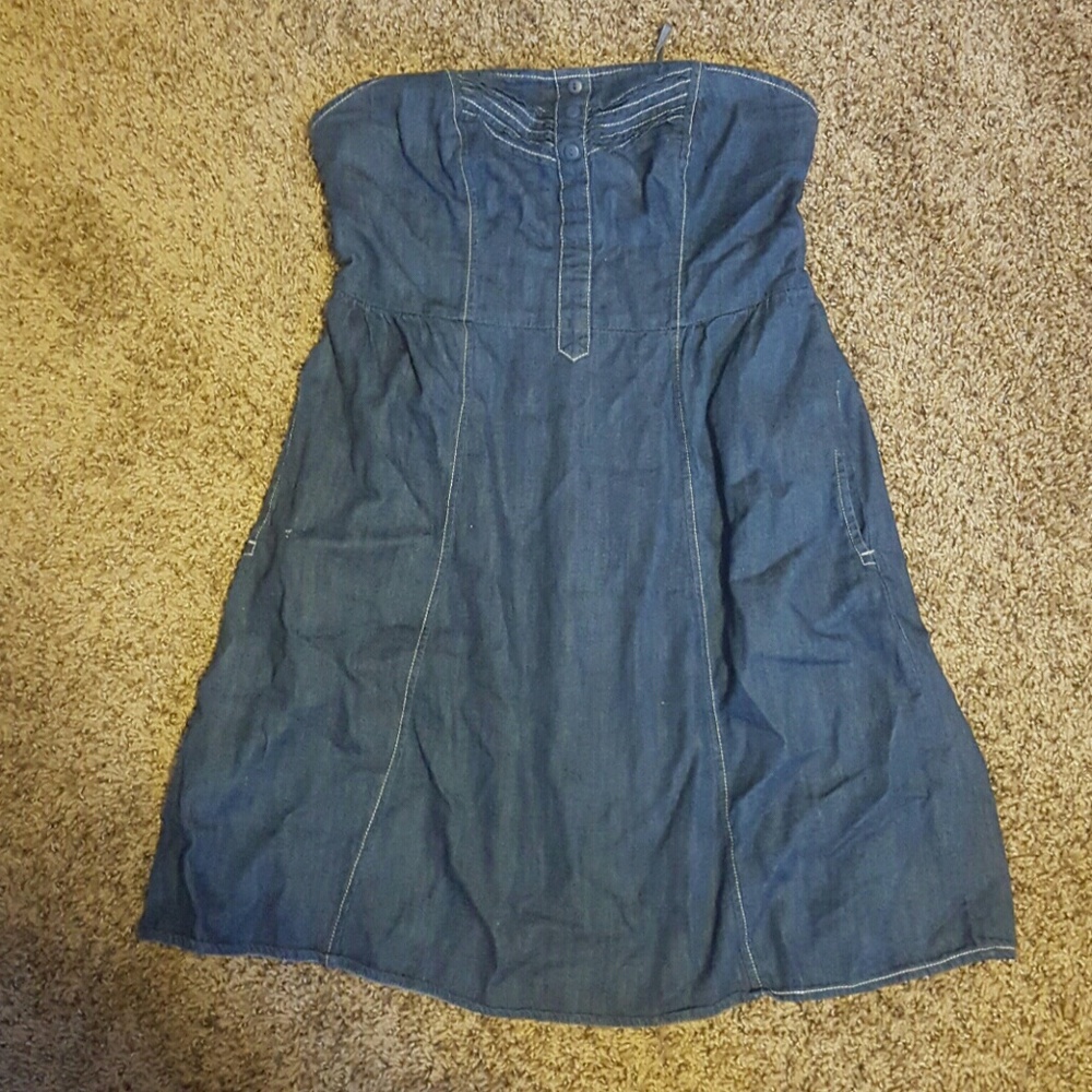 Denim dress
