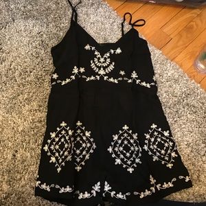 Embroidered size S romper