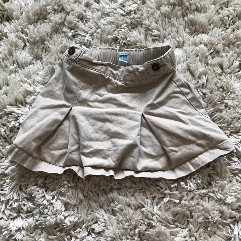 Kids kaki skirt