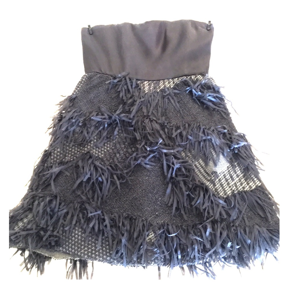 Alice and Olivia (Strapless Black Dress) Size 02