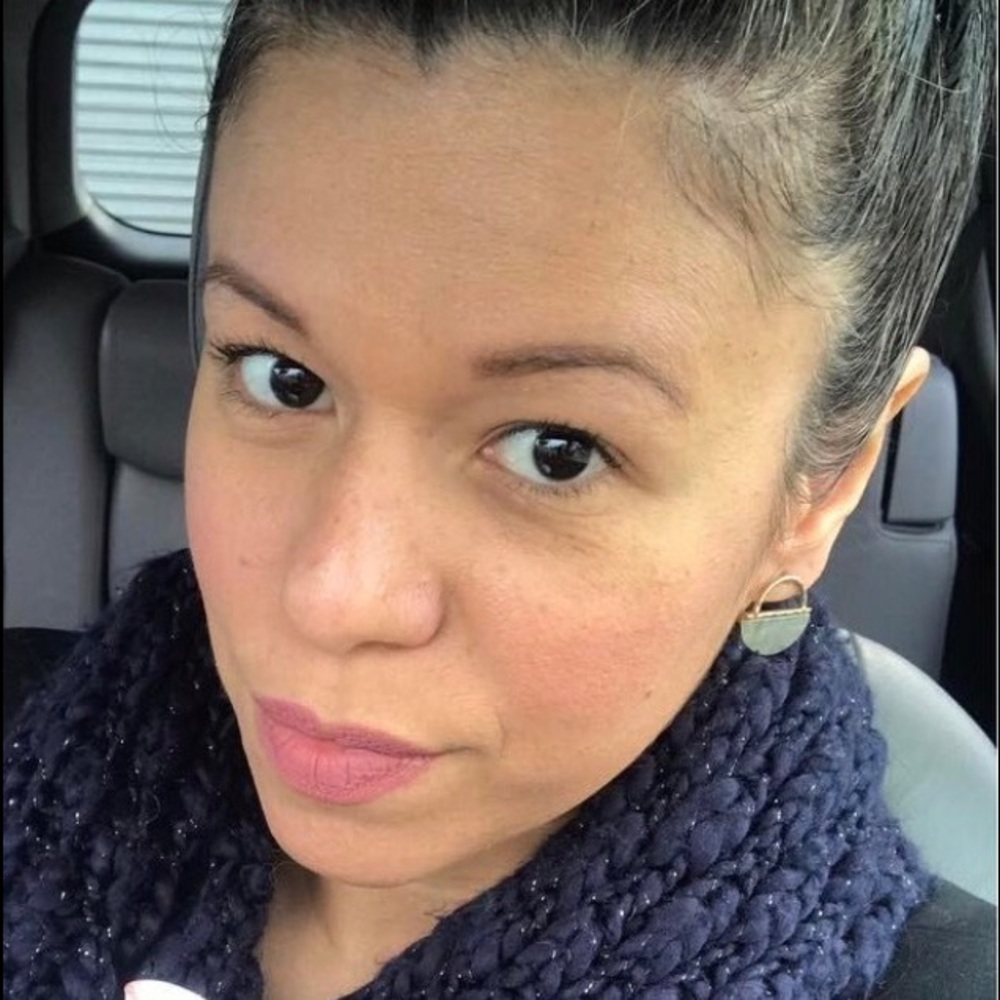 Jasper Half Moon Studs - Picture 3 of 3