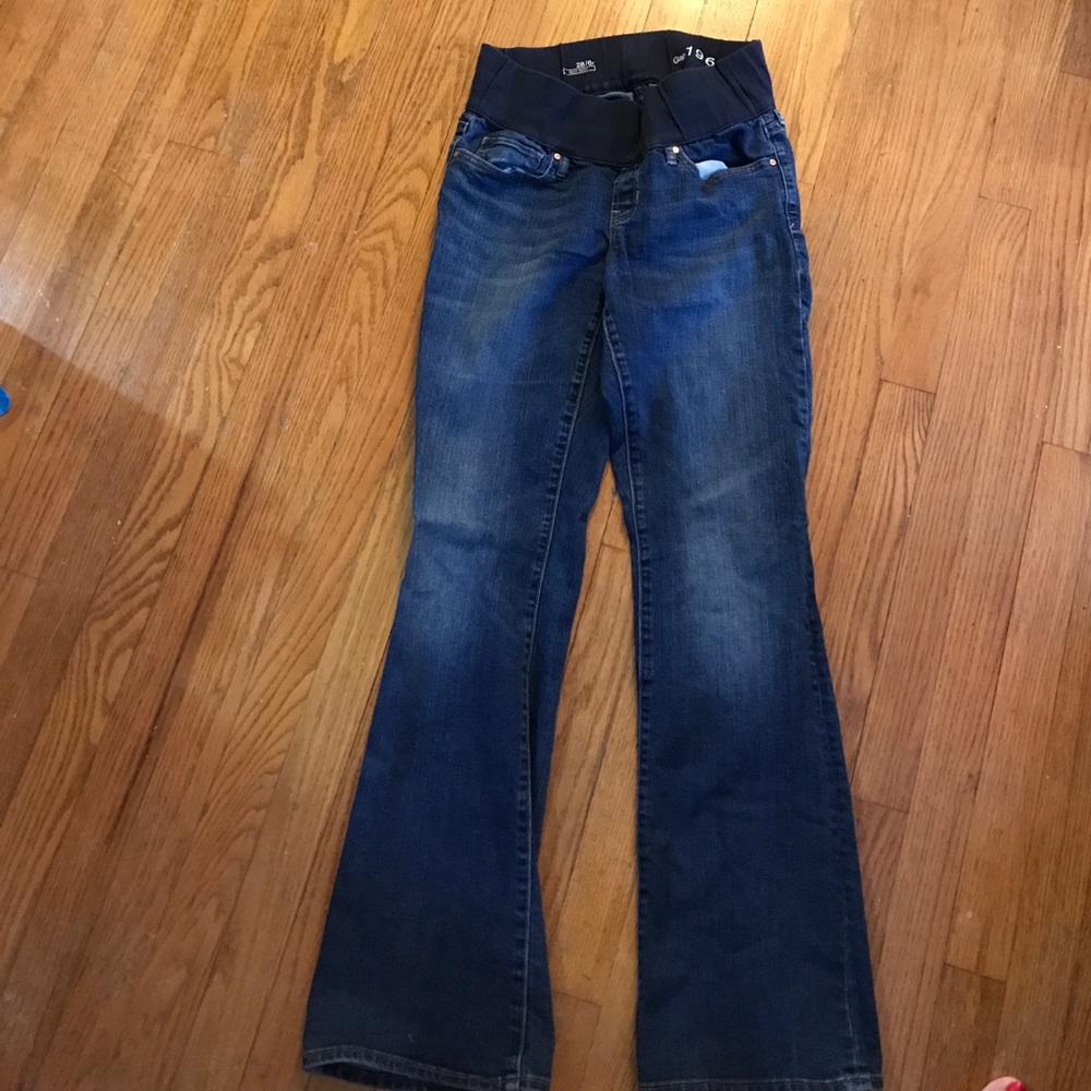 Gap maternity jeans