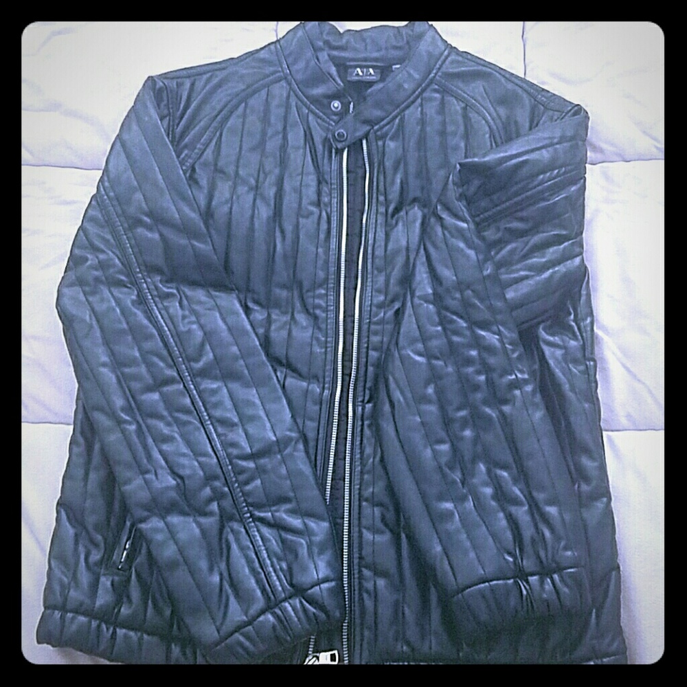 Black ARMANI EXCHANGE jacket