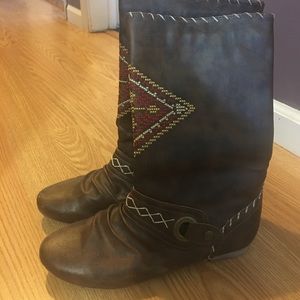 Tribal boots