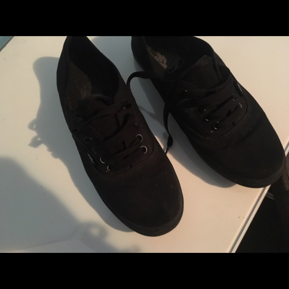 Brand New Black Vans.