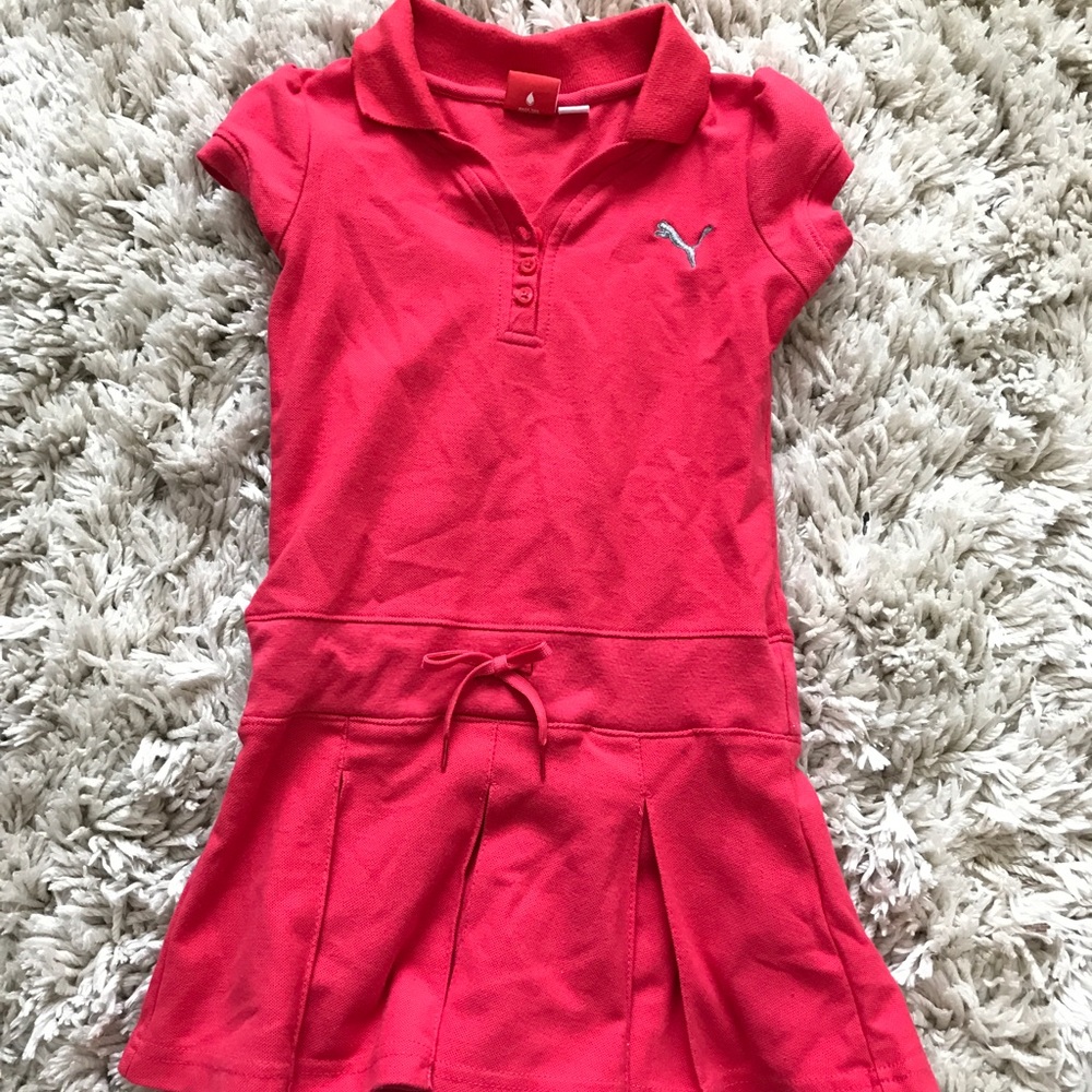 Toddler tennis style dress