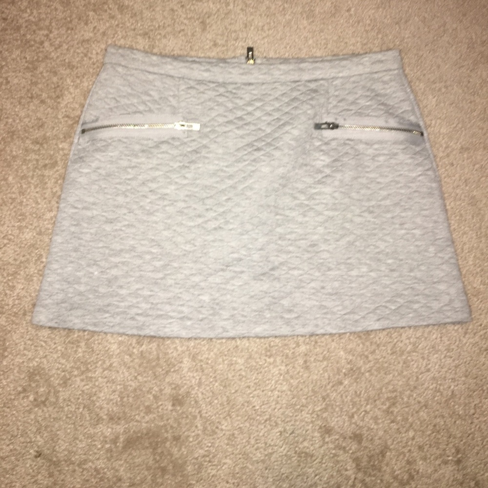 Bar III Grey mini skirt