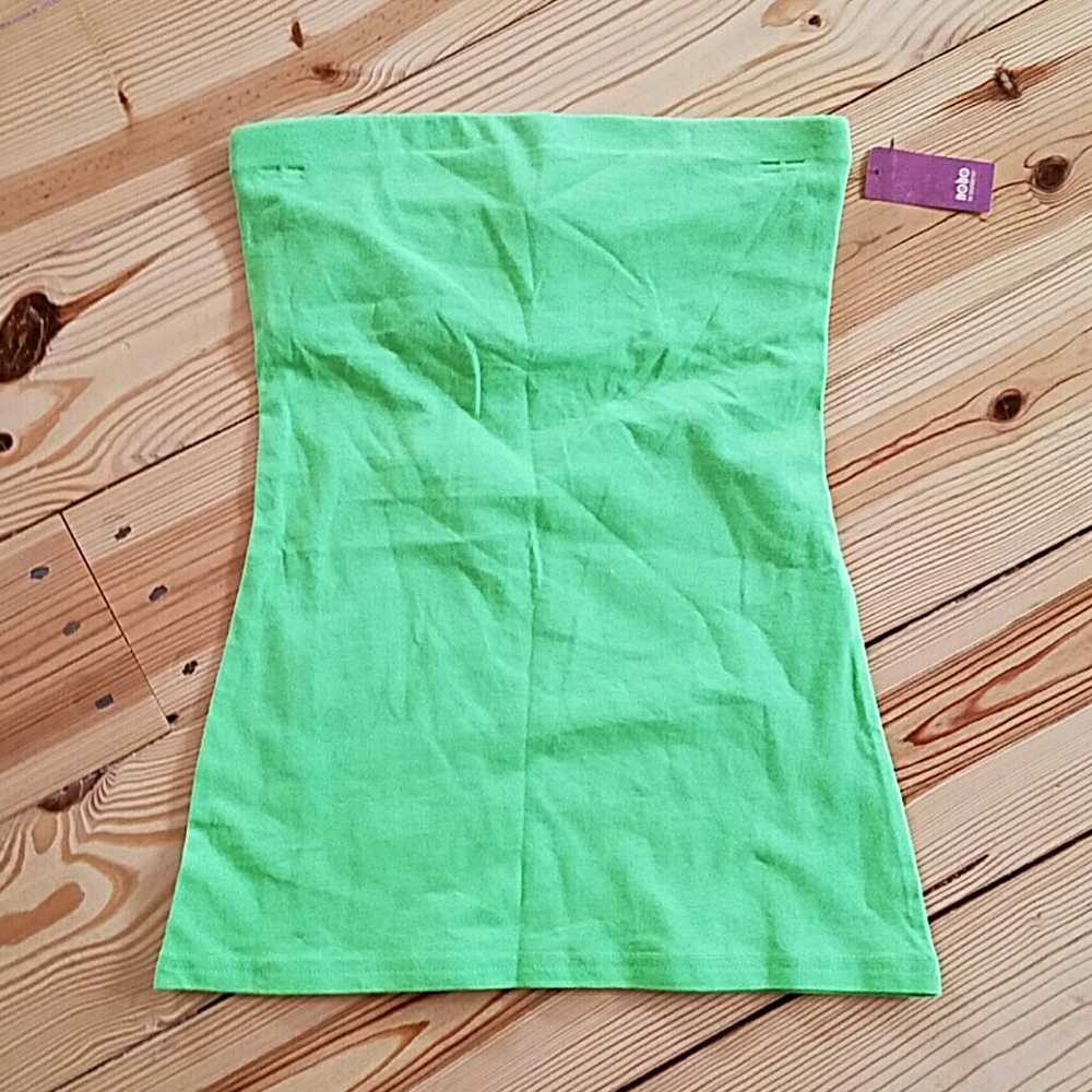 No Boundaries Strapless Junior Top Small