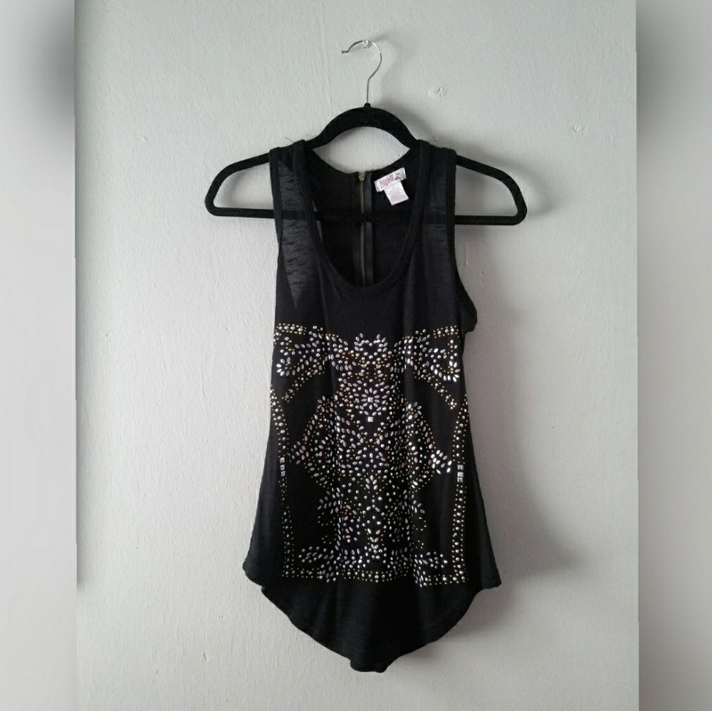 ☆ Black Studded Tank