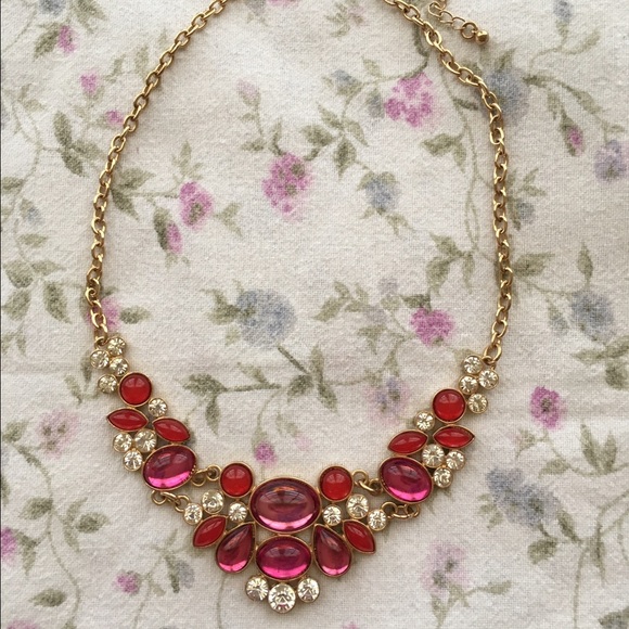 Charming Charlie Jewelry - Pink Statement Necklace