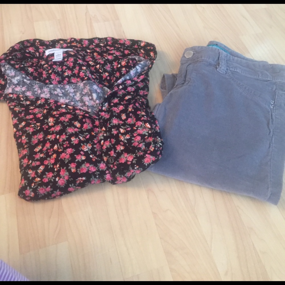 Blouse and pants lot 💗