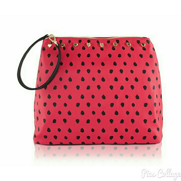 Betsey Johnson Purse w/Charm & Pouch - NWT - Picture 3 of 4