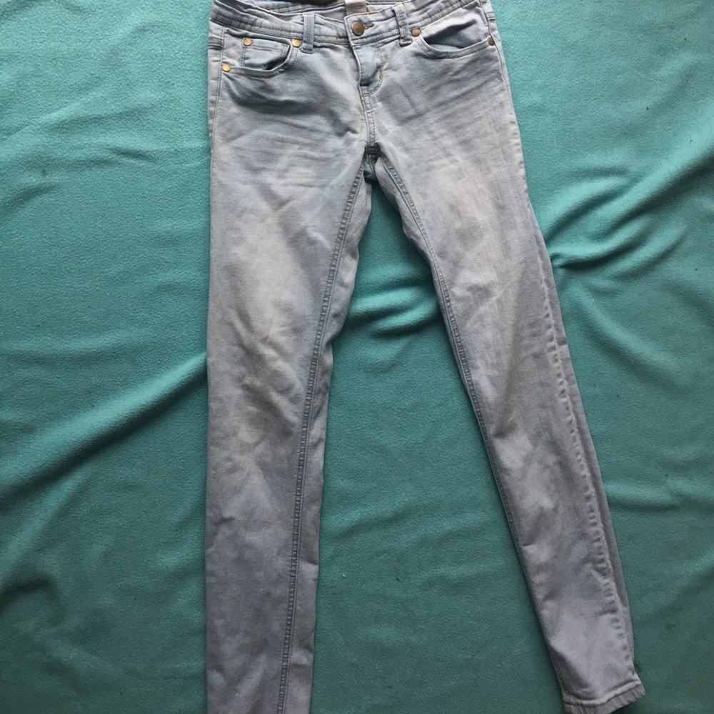 Light blue stretch jeans