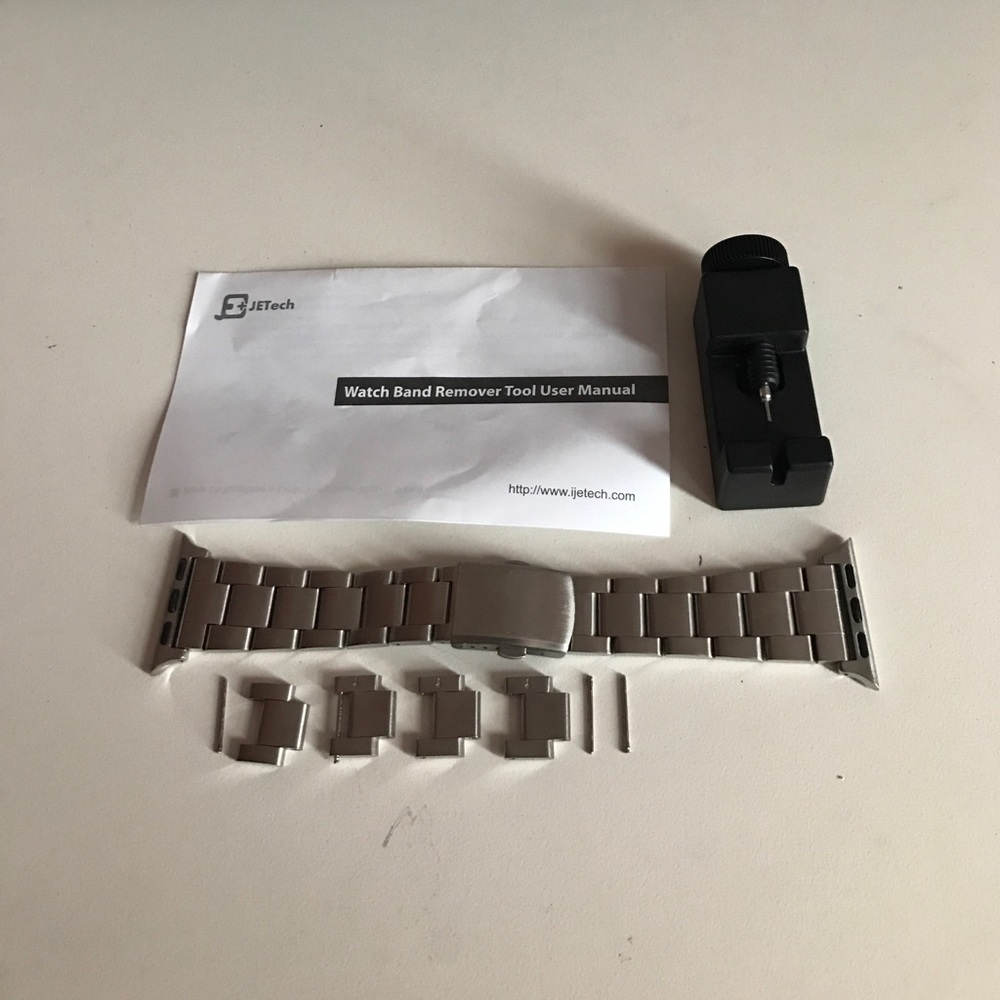 38 mm stainless steel Apple Watch band