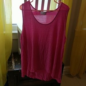 Sweater tunic tank