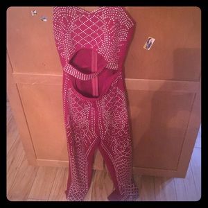 Rhinestone jumpsuit