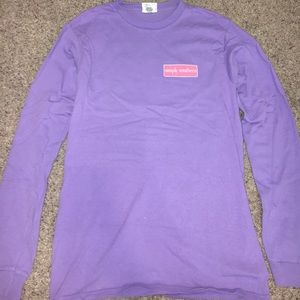 Purple long sleeve Simply Southern t shirt