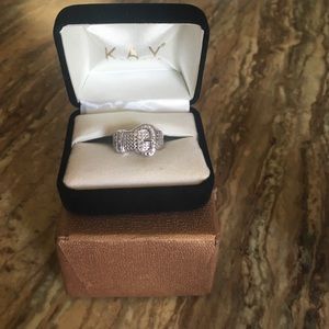 Diamond Buckle Ring from Kay