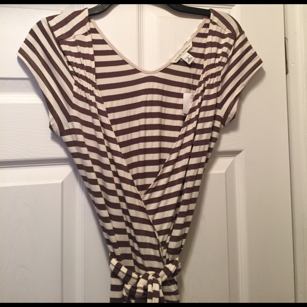 Banana republic wrap dress