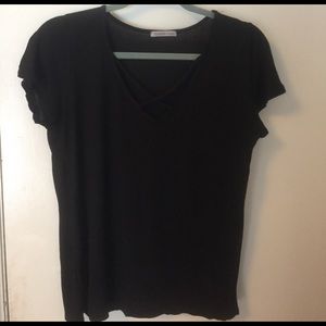 Criss Cross V neck