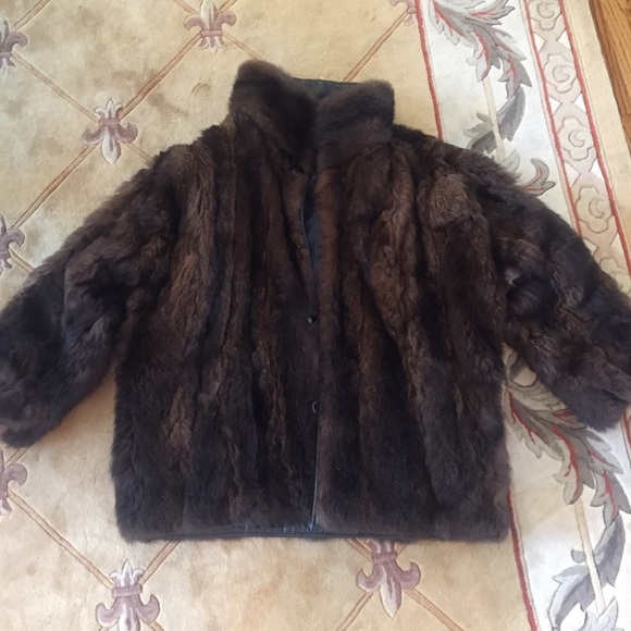 Jackets & Blazers - Reversible fur/leather jacket