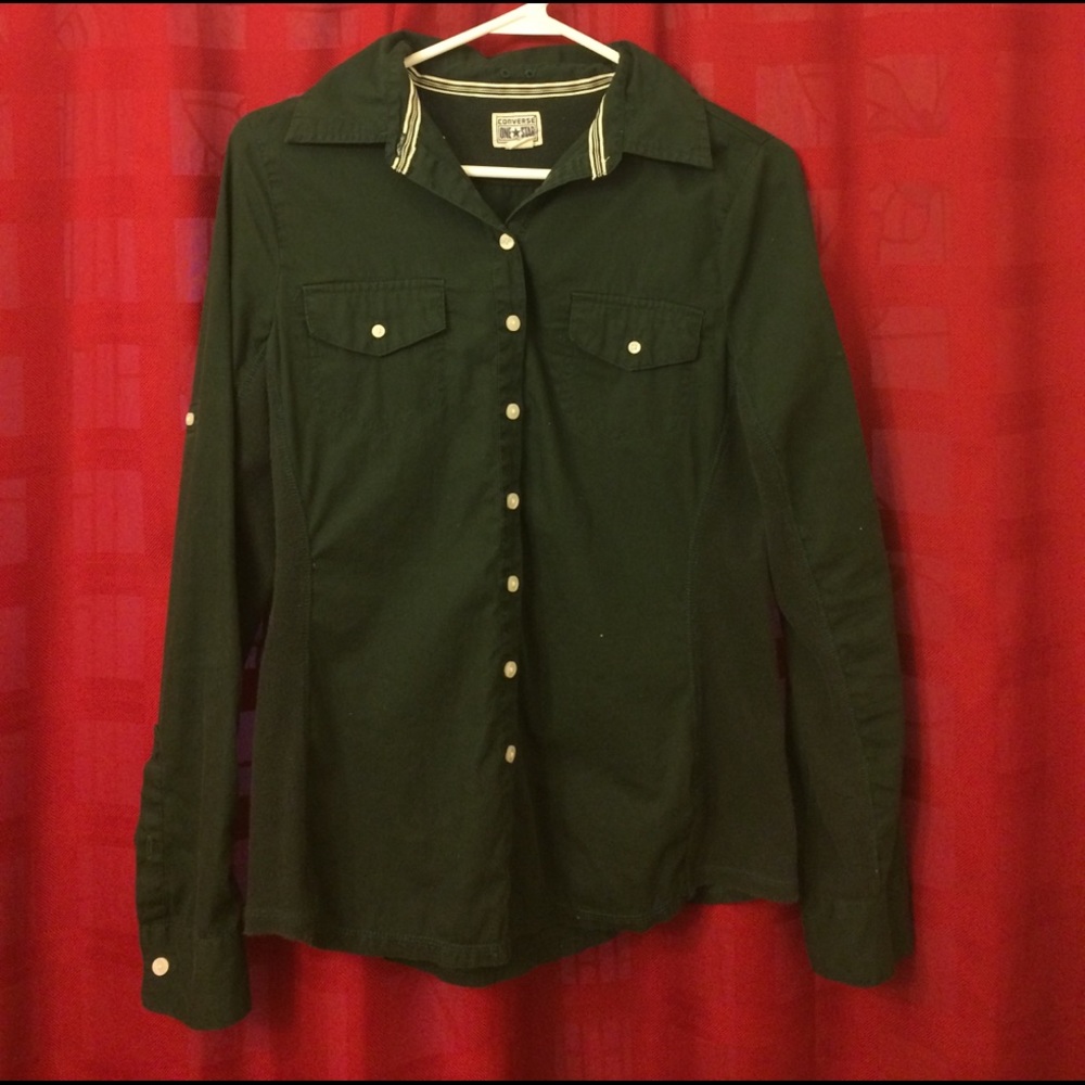 Converse Button Down