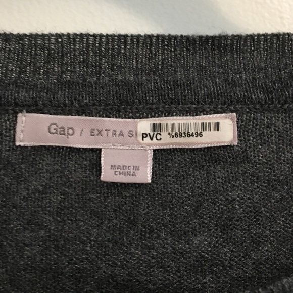 Gap gray wool/cashmere blend sweater dress - Picture 3 of 3