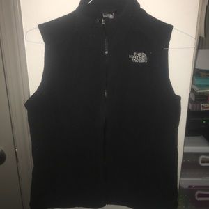 North Face black vest