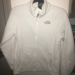 White North Face fleece jacket!