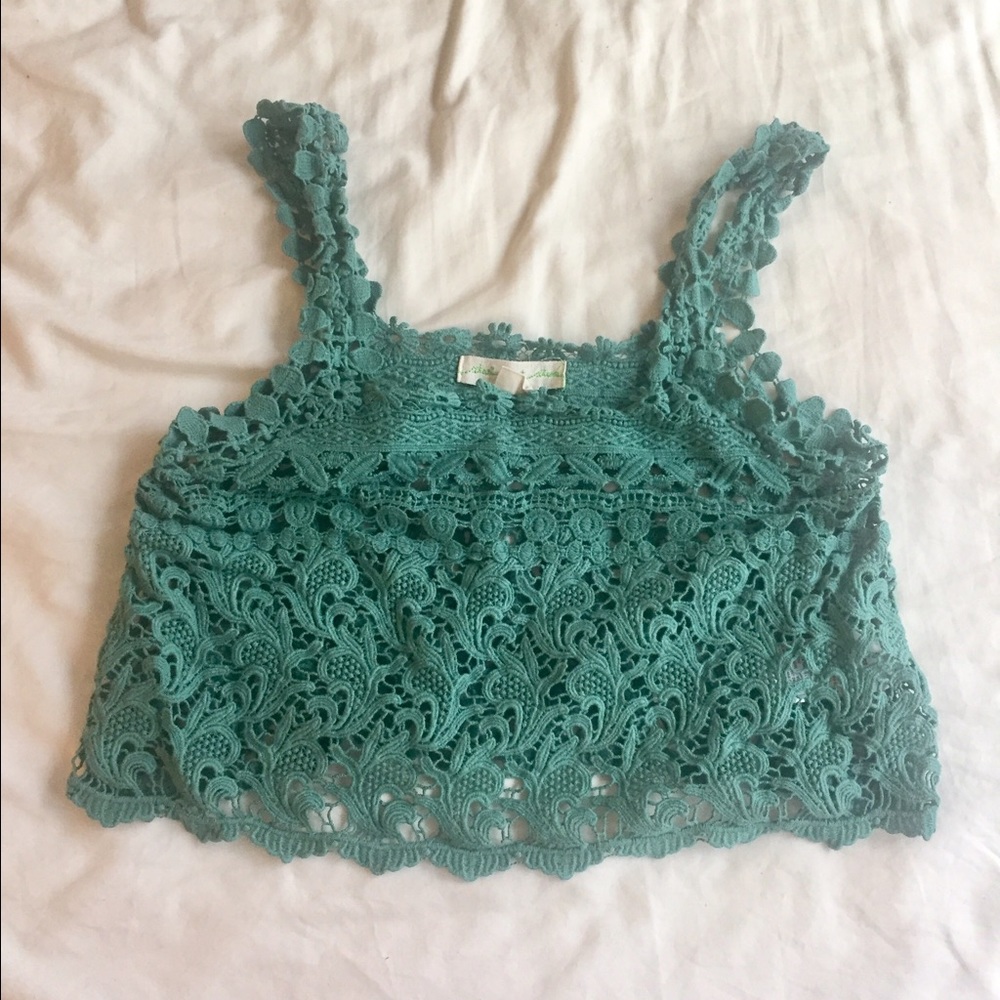 LAST CHANCE ❗️Festival-Ready Crotchet Crop Top