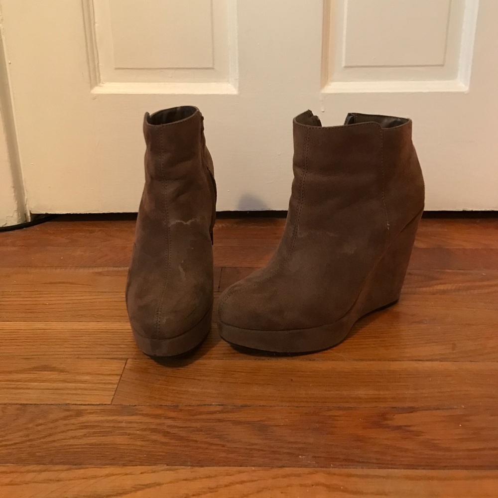 Platform booties
