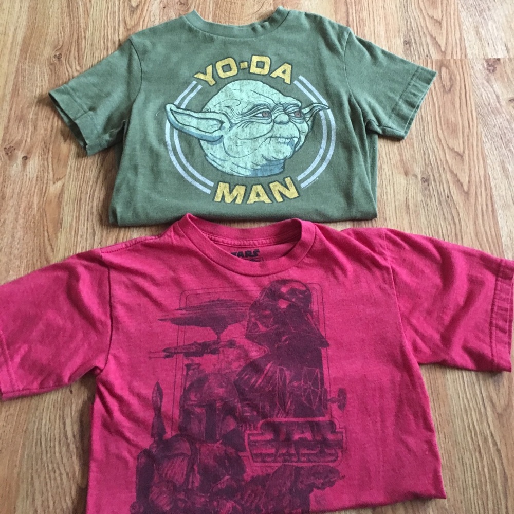 Boys tshirts size 6/7