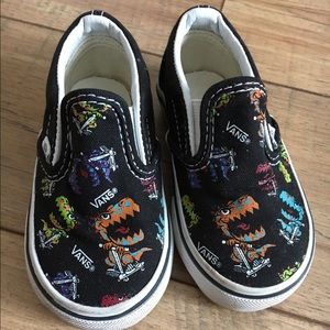 Vans dinosaur slip-ons